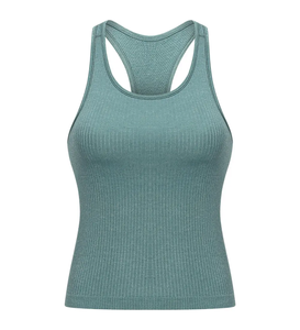 2024 New Wholesale Custom Logo <b>Ladies</b> Fashion Summer <b>Tank</b> <b>Top</b> New Style Sleeveless Women <b>Tank</b> <b>Tops</b> for Gym Wear - Product Image 3