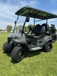 High Performance 4 Seater Lithium Battery Electric Carts and Fuel <b>Golf</b> Cart Durable Utility Vehicle for Resorts Estates Cheap - Product Image 2