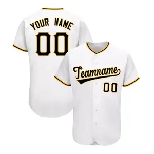 Uniformes de baseball respirants de haute qualité, uniformes de softball haut de gamme OEM pour nouvelles équipes, design personnalisé imprimé, vêtements de baseball - Product Image 3