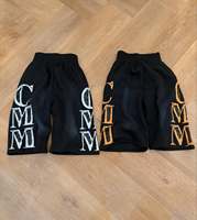 Shorts tricotés légers pour hommes avec impression numérique de haute qualité et cordon de serrage à la taille