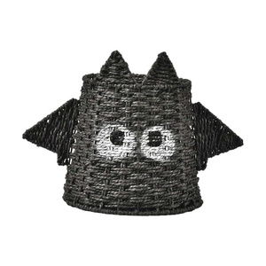 Panier en forme de chauve-souris en herbe de mer naturelle tissé à la main, décoration d'Halloween pour la maison, fabriqué au Vietnam - Product Image 3