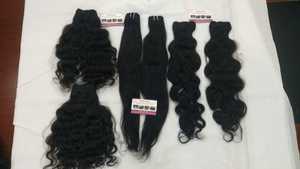 EXTENSION DE CHEVEUX HUMAINS REMY DE GRADE 12A SUPÉRIEURE DURABLE ET FACILE À ATTACHER FOURNISSEUR SANS ENCHEVEUX VIERGES À FOND ÉPAIS - Product Image 2