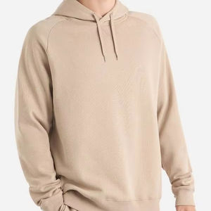 เสื้อฮู้ดผู้ชายสำหรับผู้ชายสีพื้นขนาดพลัสไซส์ - Product Image 1