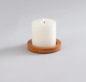 Popular Metal Round <b>Candle</b> <b>Holder</b> Brown Finished for Wedding and Home Lighting Decoration Tabletop <b>Candle</b> <b>Holder</b> - Product Image 2