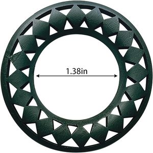 Boho rond de serviette cercle évidé décor de table pour les fêtes de mariage Table à manger de Noël - Product Image 1