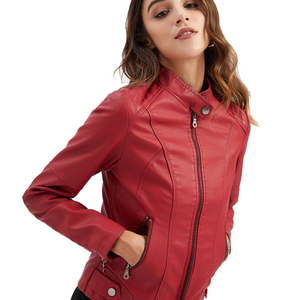 Veste en cuir pour femmes, nouveau style tendance, vêtements d'hiver, haute qualité, design léger, service OEM, veste en cuir pour femmes personnalisée - Product Image 3