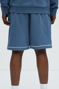 Pantalones cortos de verano de algodón informales medios de alta calidad para hombre, logotipo personalizado impreso, patrón sólido, Jogger, cordón, verano, Terry, deportes en blanco - Product Image 3