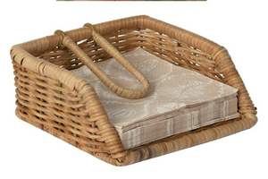 Servilletero de Ratán, Perfecto para Restaurantes, Cafeterías, Hoteles, Decoración de Mesa y Organizador Elegante Hecho a Mano de la India - Product Image 6