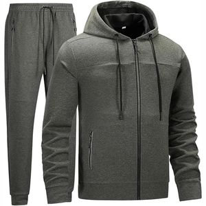 Survêtements décontractés respirants imprimés par transfert thermique, design 2 en 1, en provenance du Pakistan, sweat-shirt et pantalon, coton et élasthanne personnalisés - Product Image 1