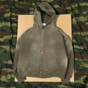 Manufacturer Heavyweight Customized Fleece Pullover Hoody Winter Regular Fit Customized Logo Solid Plain Dyed Pocket Design - Product Image 2