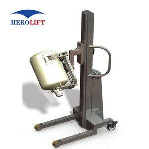 ड्रम रील हैंडलिंग के लिए प्लास्टिक फिल्म रोल हैंडलिंग ट्रॉली ऊर्ध्वाधर कुंडल लिफ्टर - Product Image 3