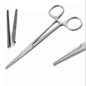 Nouvel arrivage de pinces manuelles en acier inoxydable Sélecteur de coton de premiers secours Instrument de pansement Base des instruments chirurgicaux - Product Image 1