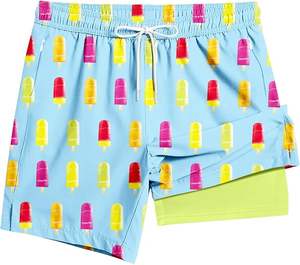 Shorts de sport respirants en polyester personnalisés, séchage rapide, ourlet fendu, maille légère, extensibles dans 4 directions, pour hommes - Product Image 1