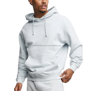Ventes en gros de sweats à capuche pour hommes en coton lourd surdimensionné de haute qualité, de différentes couleurs, 100% coton, style streetwear - Product Image 2