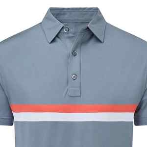 Servicio OEM para Camisas de Hombre, Logotipo Personalizado, Tejido de Punto, 100% Algodón, Manga Corta, Cuello Alto, Talla Grande, Secado Rápido, Personalizable - Product Image 6