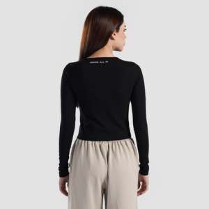 Rush Fit Black Yoga <b>Top</b> - Product Image 2
