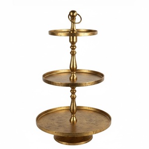 ขาตั้งเค้กโลหะ 2 ชั้น สีเงิน รุ่นพรีเมียม คุณภาพสูง ลายตอกแบบแฮมเมอร์ ผลิตด้วยมือ เป็นมิตรกับสิ่งแวดล้อม เหมาะสำหรับงานแต่งงาน - Product Image 2