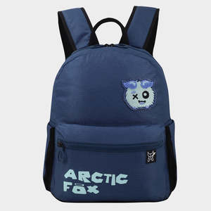 Arctic Fox Puff Dark Denim School <b>Backpack</b> for Boys and Girls - Product Image 1