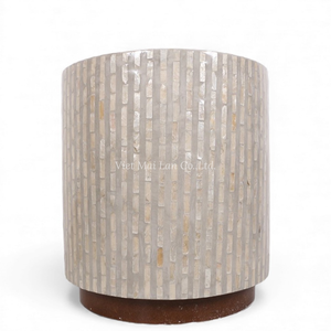 Taburetes Elegantes con Incrustaciones de Madreperla, Origen Vietnam, Embalaje para Envío, Uso en Apartamentos, Muebles Hechos a Mano con Incrustaciones de Concha, Venta al Por Mayor - Product Image 2