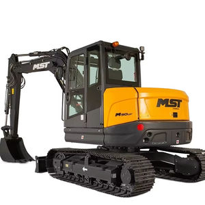 Mini-excavatrice MST M90UF, moteur Yanmar 55,4 kW, 9 tonnes, chenilles compactes, grande portée, balancement de la queue nul, garantie 1 an, pompe principale - Product Image 1
