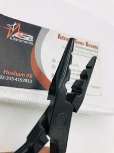 Pince d'extension de cheveux noire en acier inoxydable avec 3 trous outil d'extension de cheveux multifonctionnel pour enlever les cheveux Micro anneau boucle - Product Image 4