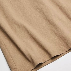 Camiseta Extra Grande para Hombre, Tejido de Lona Transpirable de 300g, Alta Calidad, Vintage, Anti-Pilling, Fabricación OEM, 100% Algodón, Holgada - Product Image 4