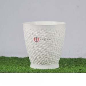 Pot rond tissé - Compact et pas cher - Product Image 2