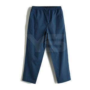 กางเกงวิ่งใส่หน้าร้อนของผู้ชายกางเกง100% เชือกผูกคอตตอนพร้อมตัวเลือกหลากสีและโลโก้ตามสั่ง - Product Image 1