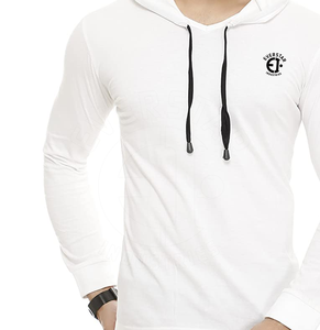 เสื้อกันหนาวมีฮู้ดสำหรับผู้ชายเสื้อฮู้ดผ้าฝ้ายแบบสั่งทำ - Product Image 5