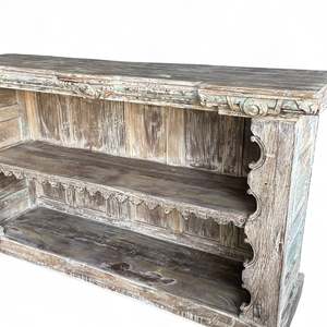 Estantería de Madera Rústica para Hogar, Oficina, Sala de Estar, Dormitorio, Escuela, Hotel con Diseño de Gabinete Metálico Resistente - Product Image 3