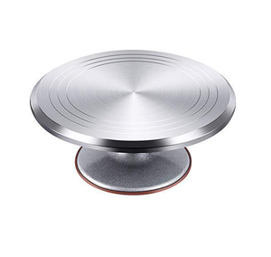 Présentoir à gâteau en aluminium au design moderne Présentoir à gâteau rond en aluminium pour célébration de fête de bureau à vendre au prix le plus bas - Product Image 1