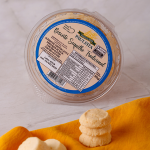 Sequilhos Paulista Bánh quy sữa truyền thống-Bánh quy bột ngô giòn với hương vị ngọt ngào cổ điển 130g - Product Image 2