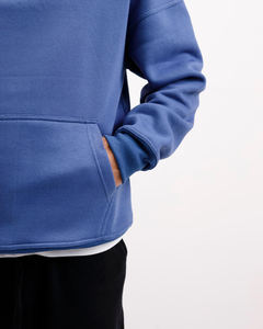 เสื้อฮู้ดดี้ผู้ชายสไตล์สตรีทแวร์ ผ้าฝ้าย 100% ปักลายฮิปฮอปสุดหรู ทรงโอเวอร์ไซส์ หนัก 400 กรัม เป็นมิตรต่อสิ่งแวดล้อม - Product Image 5