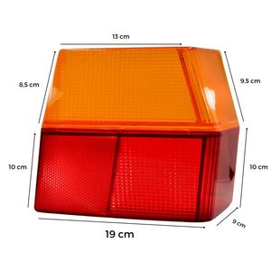 Lente de luz trasera derecha para Skoda Favorit Forman (envío desde el fabricante de Turquía) Código de producto: LGH2259 - Product Image 3
