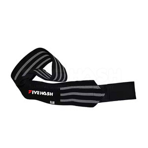 Wrist Wraps Ten Different Cotton Custom Logo Cross <b>Training</b> Adjustment <b>Weight</b> Lifting Gym Wrist Wraps - Product Image 5