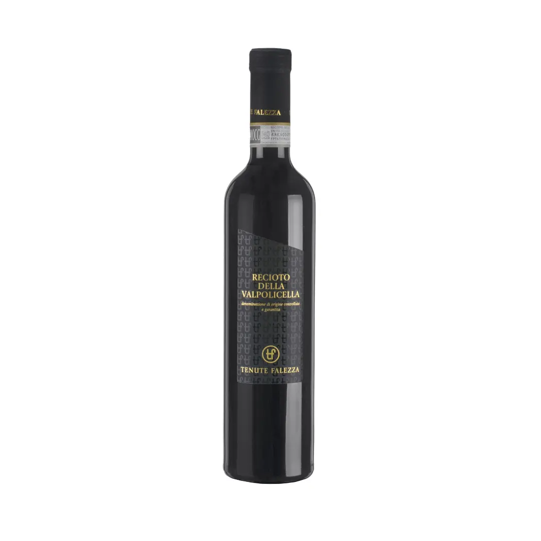 Bester süßer Wein in italienischer Qualität Recioto della Val police lla DOCG Tenute Falezza 500 ml Premium Red Dessert Wine für den Einzelhandel