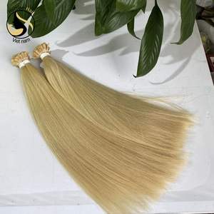 Alishow — Extension de cheveux humains à Double Drawn, postiche naturelle, cheveux lisses, cuticules, blonds, de qualité supérieure, livraison gratuite - Product Image 6