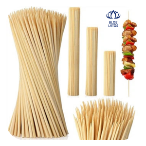 Vietnam Bamboo Skewer Handmade Eco Friendly Skewers for <b>BBQ</b> Restaurant Street Food and Catering Supply - Product Image 1