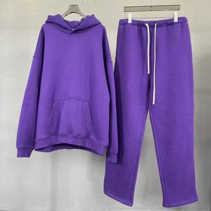 Sudadera con capucha de lujo personalizada Streetwear 400gsm 100% algodón sudaderas con capucha de hombre en blanco de gran tamaño fabricantes para ropa de aduana - Product Image 4