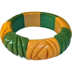 Brazalete de Resina Clásico para Mujer, Certificado por IGI, para Bodas, Navidad y Reuniones, Brazalete Artesanal - Product Image 1
