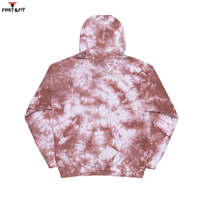 100% coton Polyester cravate teinture sweats à capuche pour femmes à manches longues Anti-boulochage respirant hiver cravate teinture conception à capuche - Product Image 6