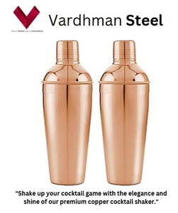 Coctelera Boston Copper Durable y ecológica Capacidad de 500-750ml Apta para lavavajillas para camareros domésticos - Product Image 2