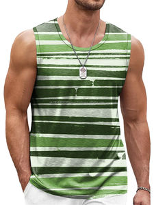 Débardeur pour homme en coton et élasthanne, débardeur pour homme de haute qualité 180 g/m², débardeur de sport - Product Image 5