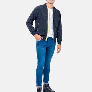 Wholesale Autumn Winter New Style Custom Men's High Street Hip Hop <b>Slim</b> <b>Fit</b> Canvas Waterproof Bomber <b>Jackets</b> - Product Image 2