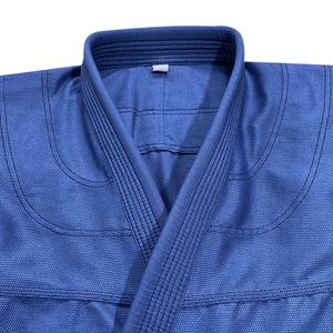 Kimono de Jiu-Jitsu Brasileño para Hombre, Legal para Competencia IBJJF, Azul, Ajuste Personalizado Unisex, 450 g/m² - Product Image 5