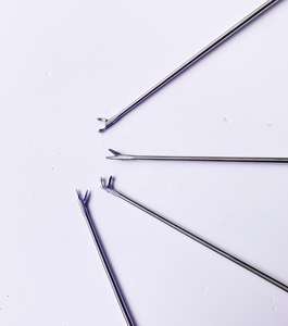 Pinces à oreilles d'alligator en acier inoxydable, ensemble d'instruments chirurgicaux ORL, alimentation manuelle, application en cliniques et hôpitaux, sécurité MOL - Product Image 4