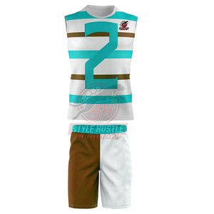 Uniforme Deportivo 7V7 de Alta Calidad y Venta Caliente, con Logotipo Personalizado, Color Sólido - Product Image 3