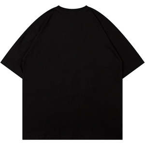 T-shirts pour hommes 300 Gsm Cotton Heavy Weight Plain Ras du cou T-shirts surdimensionnés personnalisés pour hommes High Street Style T-shirts pour hommes - Product Image 3