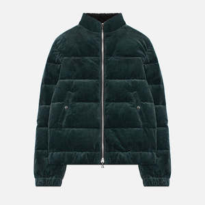 Veste matelassée courte unisexe en velours côtelé de haute qualité, logo personnalisé, camouflage, mode formelle, extérieur, printemps, ample, rembourrée - Product Image 5