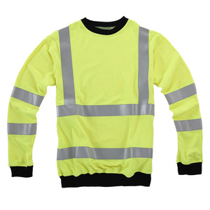Men's Modacrylic Cotton <strong>Flame</strong> Retardant FR <strong>Shirts</strong> 220g Knitted Fabric Solid Design with Silk Screen Printing or Screen Print - Product Image 5